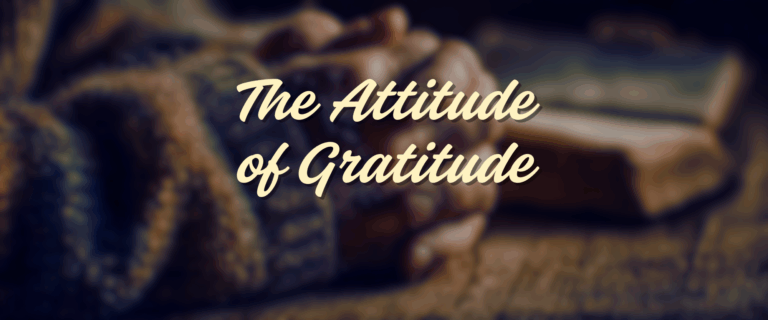 Luke 17 - The Attitude of Gratitude